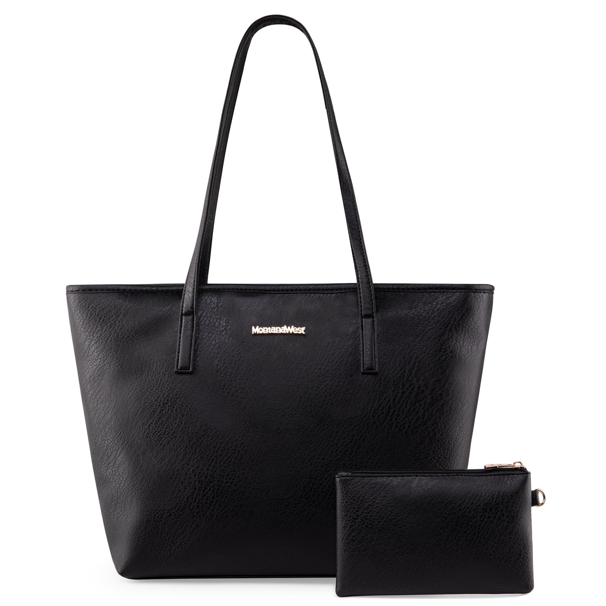 Montana West Tote Bags Vegan Leather Purses and Handbags for Women Top Handle Ladies Shoulder Bags
