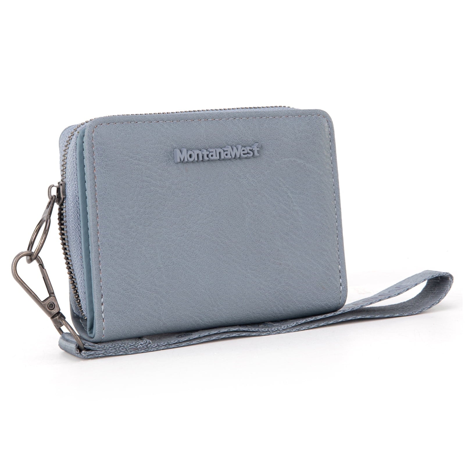 Montana West Small Wallet Woman with a Detachable Wristlet Brown Women's Wallet with Rfid Blocking Lining Minimalist Lightweight & Easy to Carry