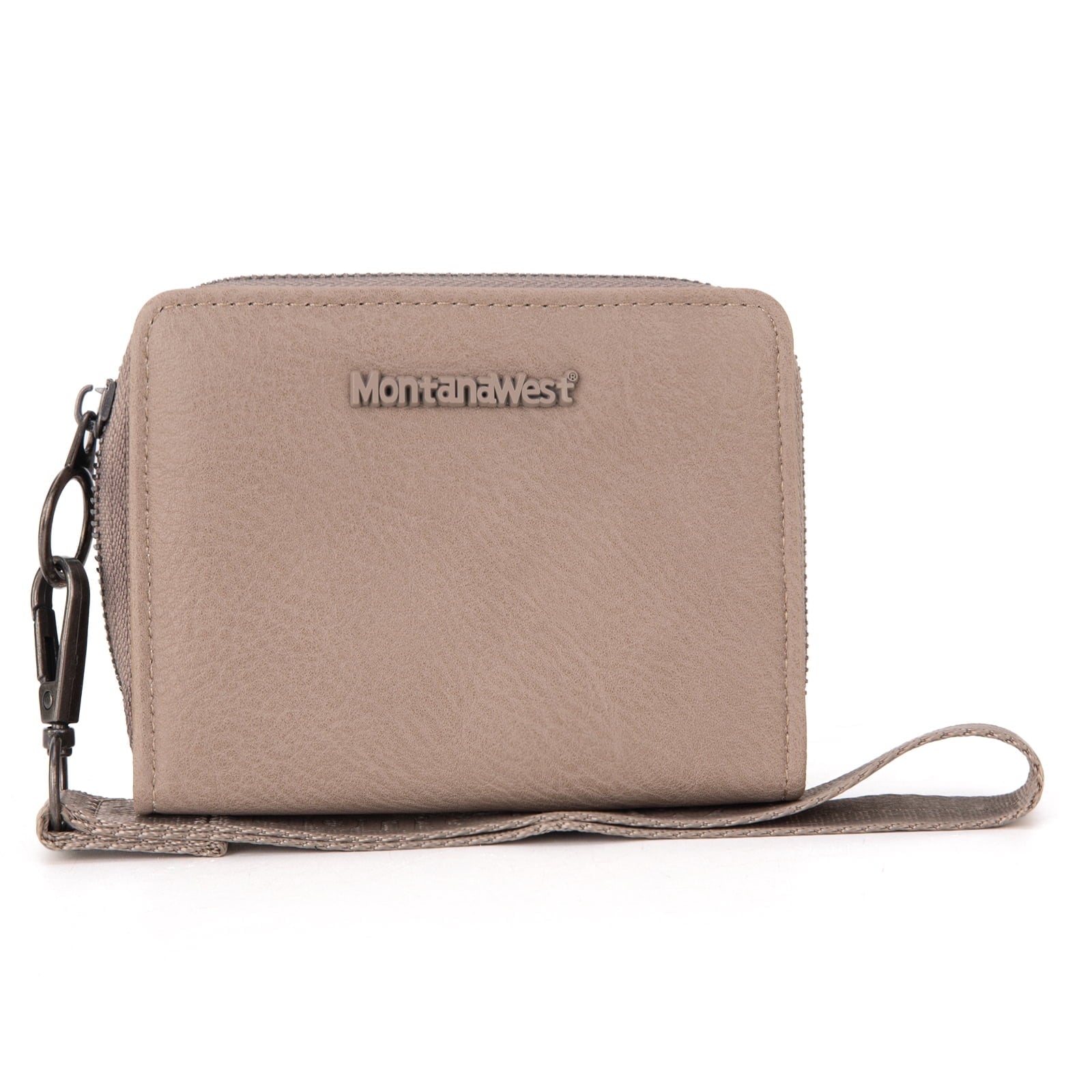 Montana West Small Wallet Woman with a Detachable Wristlet Brown Women's Wallet with Rfid Blocking Lining Minimalist Lightweight & Easy to Carry