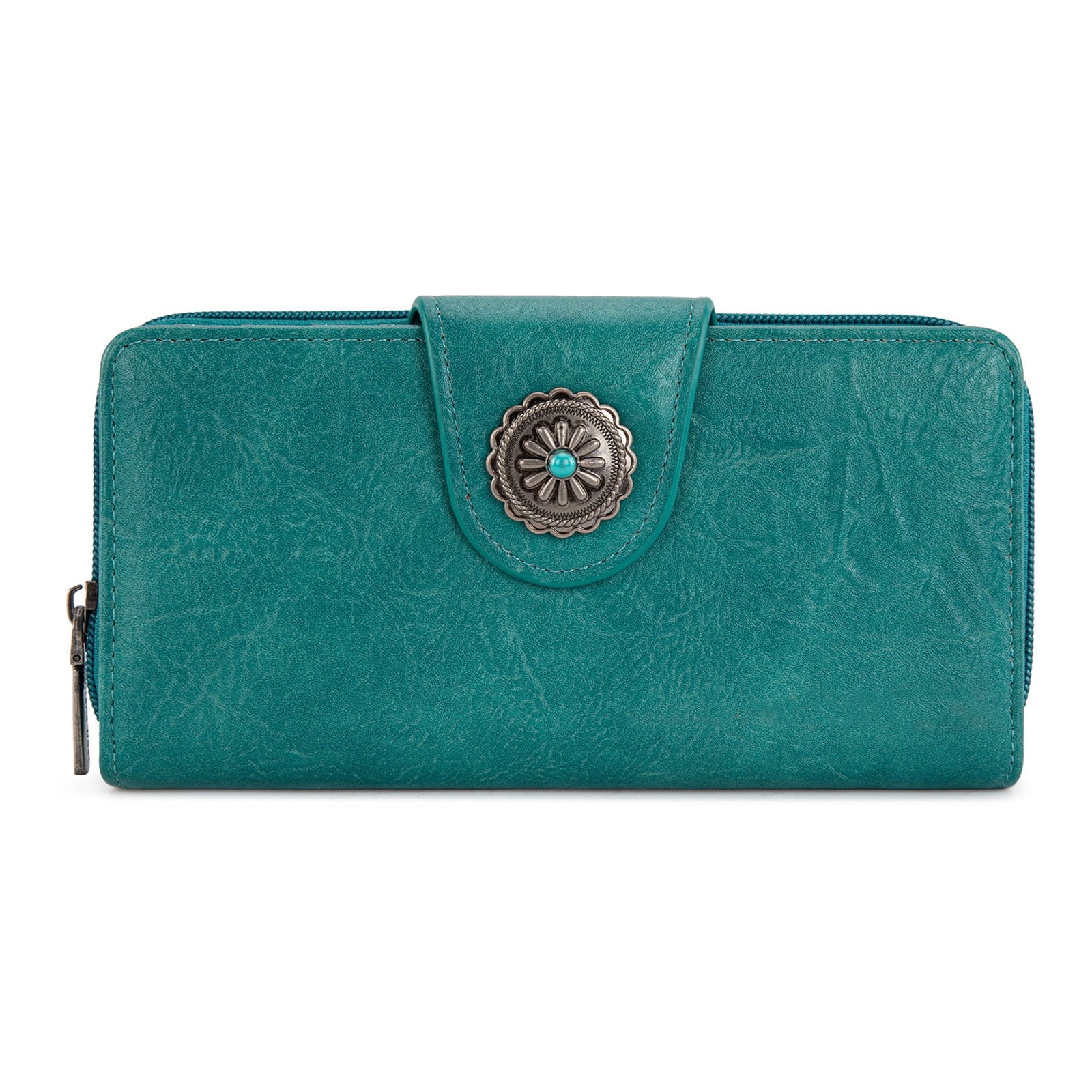 Montana West Purses for Women RFID Blocking Wallet Large Capacity Phone Clutch Wallet Ladies Western Bifold Wallet Wallets for Women Leather Wallet with Card Holder