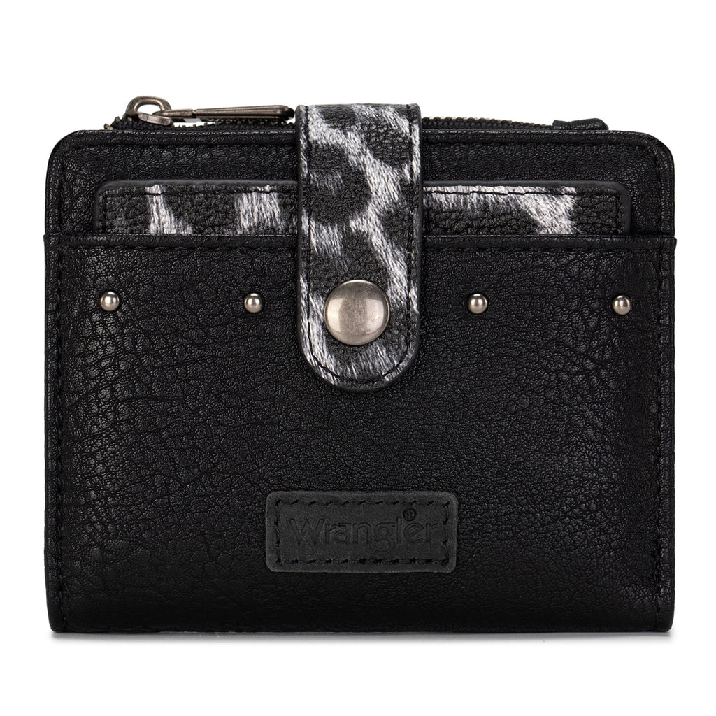 Wrangler Cowhide Women's Wallets Small Wallet Women Wallets, Card Cases & Money Organizers Ladies Female wallet with Removable ID Window