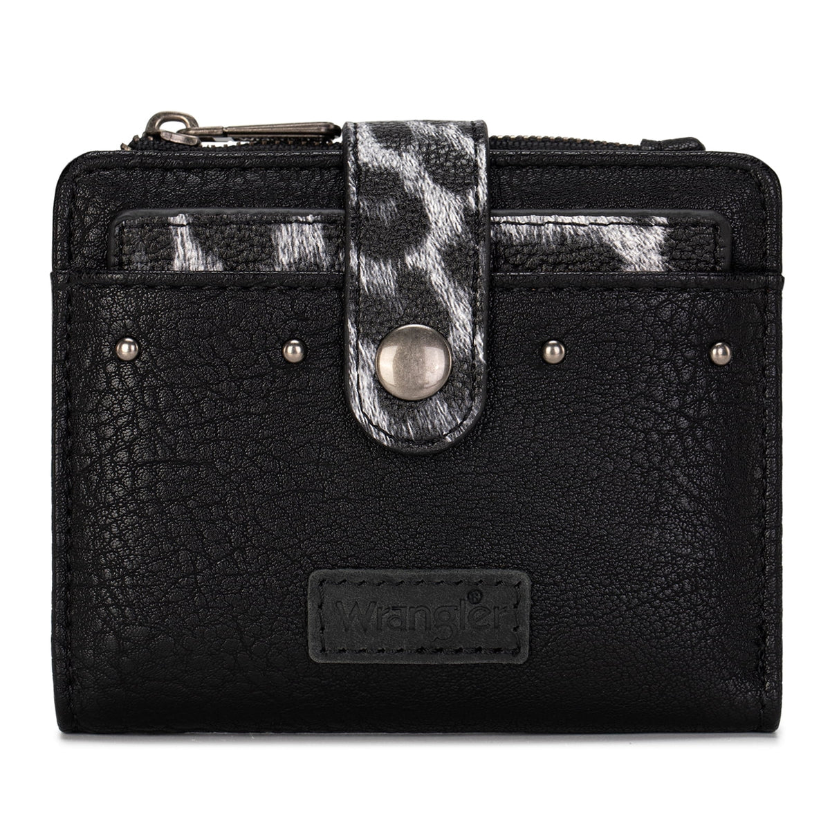 Wrangler Cowhide Women's Wallets Small Wallet Women Wallets, Card Cases & Money Organizers Ladies Female wallet with Removable ID Window