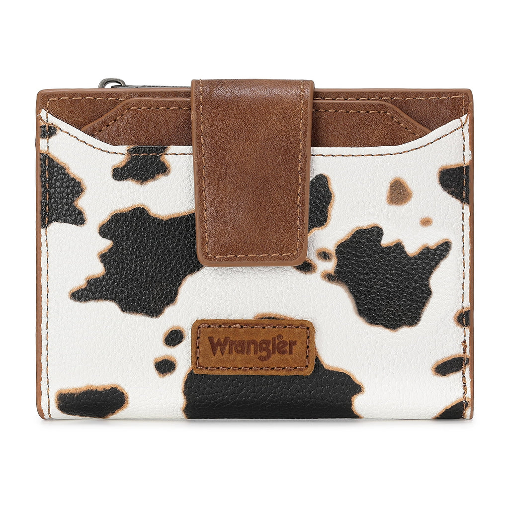 Wrangler Bifold Wallet Women Small RFID Blocking Wallet Women's Wallets with Removable ID