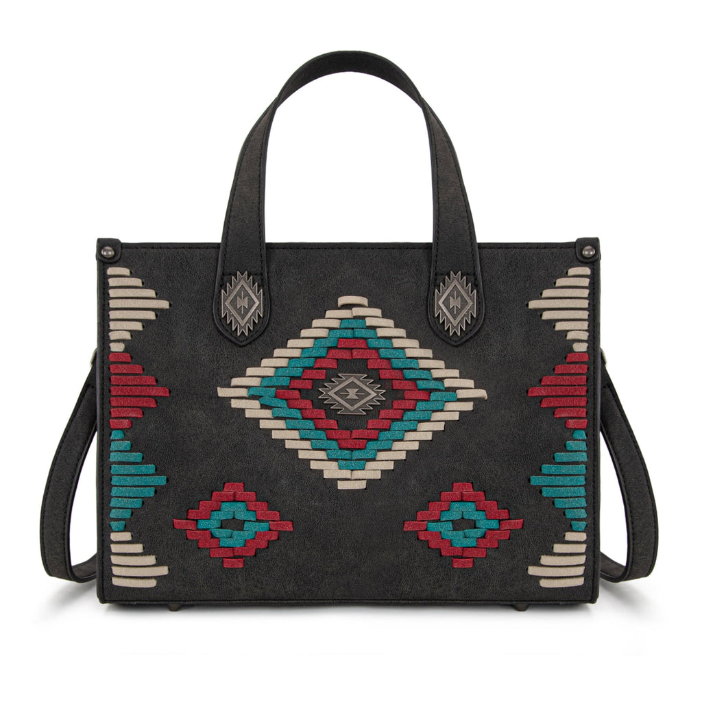Montana West Women's Aztec Leather Tote Bag Set Stylish Handbag for Everyday Use