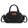 Wrangler Small Crossbody Purses for Women Boston Barrel Bag Mini Top Handle Bags with Crossbody Strap