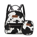 Wrangler Mini Backpack Cute Cow Print Backpack Purse for Women