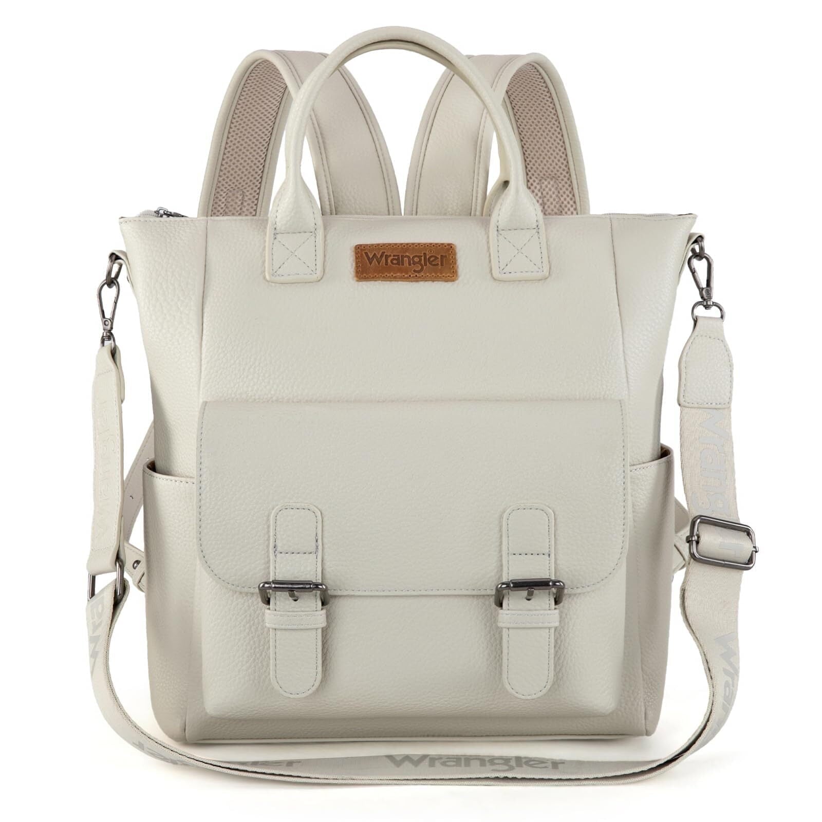 Wrangler Backpack Purse for Women Medium Size Convertible Backpack with Crossbody Strap for Travel Work