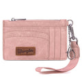 Wrangler Small Credit Card Holder for Women Slim Card Holder Wallet Womens Ladies Female Wristlet Keychain Wallet
