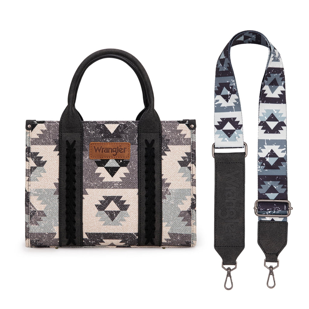 Montana West Women's Wrangler Purse - Stylish Western Aztec Tote Bag with Guitar Strap Boho Chic Design for Every Occasion