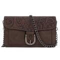 Montana West Women Small Crossbody Clutch Western Chain Strap Handbag