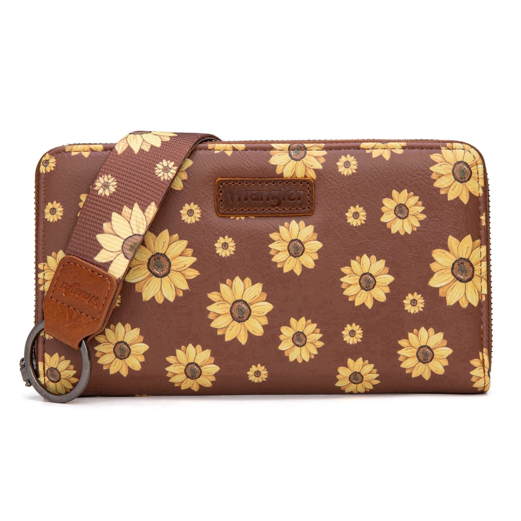Wrangler Crossbody Bags for Women Shoulder Wallet Small Purse with Adjustable Guitar Straps