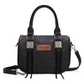 Wrangler Purse for Women Detachable Strap Satchel Bag Fringe Crossbody Purse Shoulder Bags
