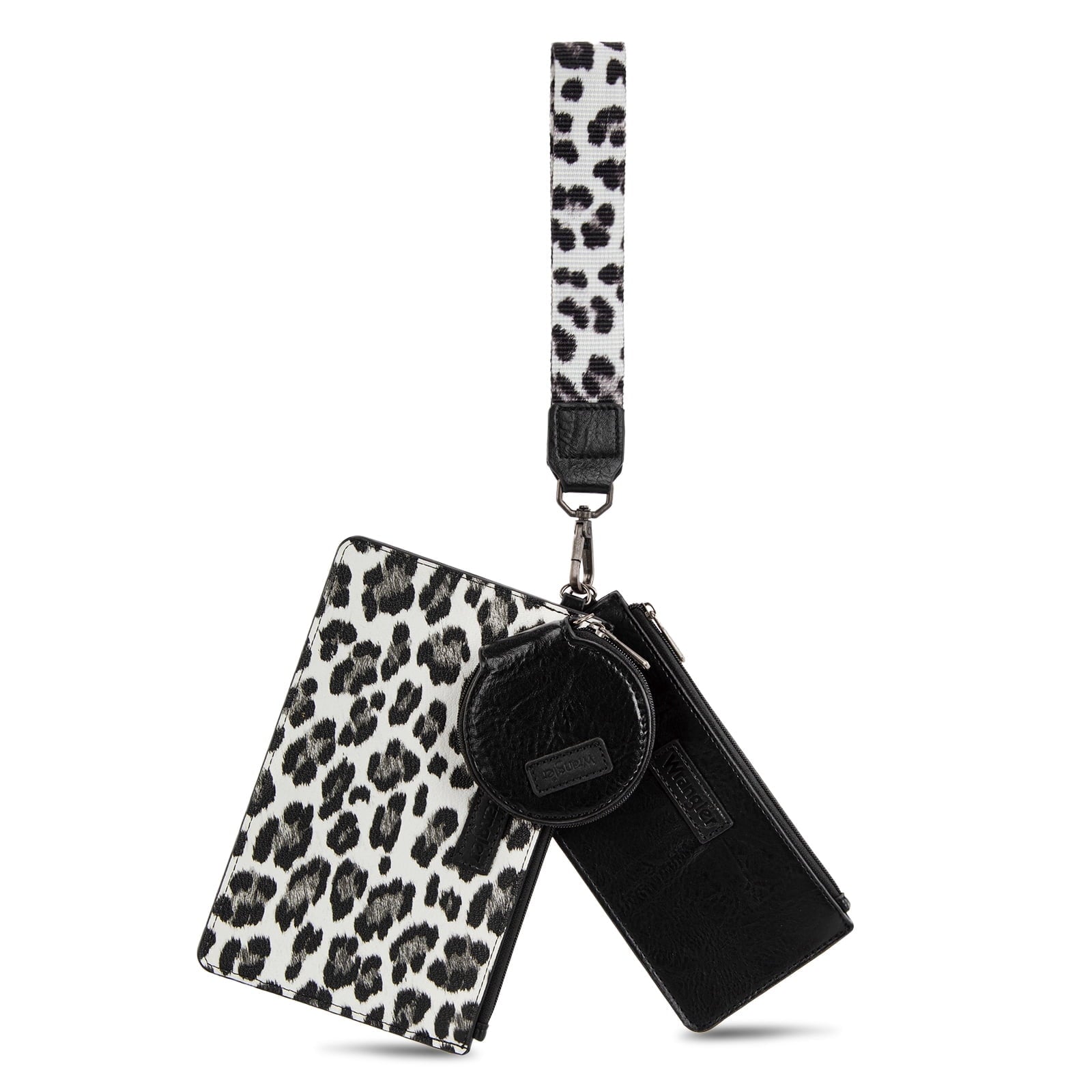 Wrangler Cute Animal Print Purse for Women Mini Fun Size Tote with Crossbody Strap Stylish and Versatile Animal Print Purse