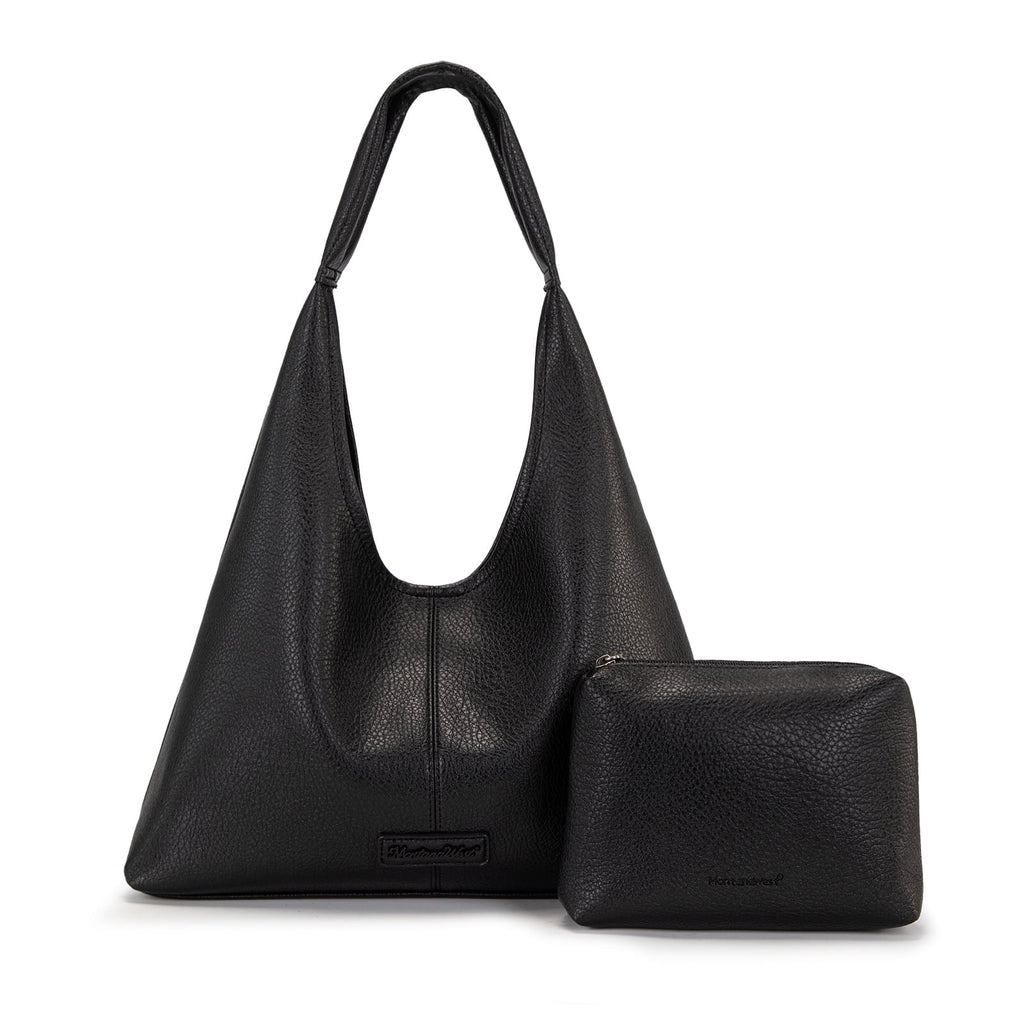 Montana West Hobo Bag Purses for Women Soft Slouchy Shoulder Handbags Tote with Pouch