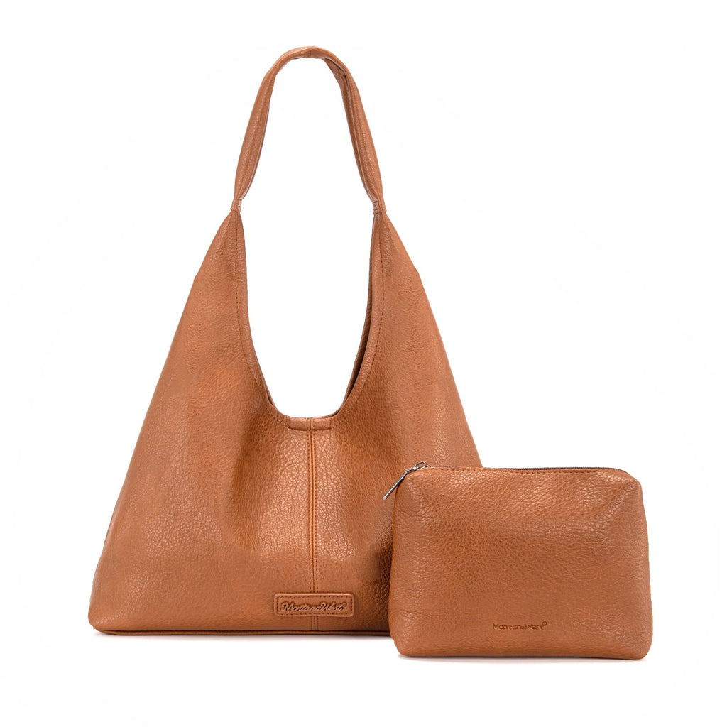 Montana West Hobo Bag Purses for Women Soft Slouchy Shoulder Handbags Tote with Pouch