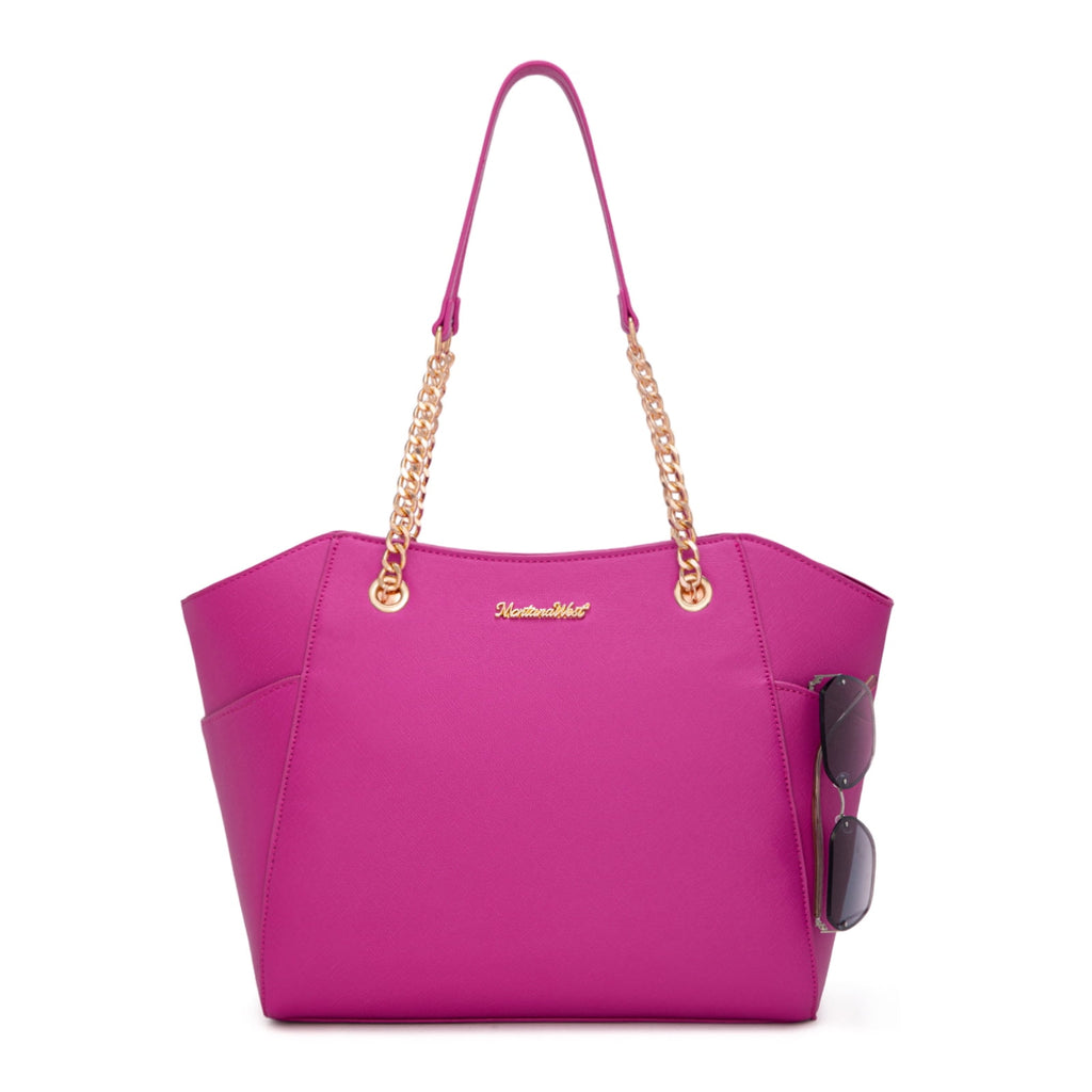 Montana West Tote Bag for Women Chain Top-handle Handbags