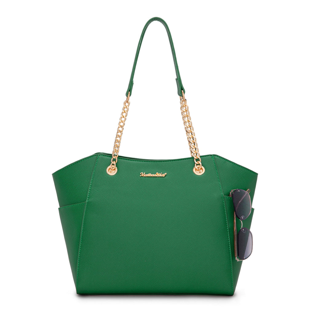 Montana West Tote Bag for Women Chain Top-handle Handbags