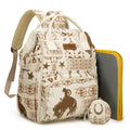 Wrangler Diaper Bag Backpack Western Backpack Purses with Changing Pad and Pacifier Case