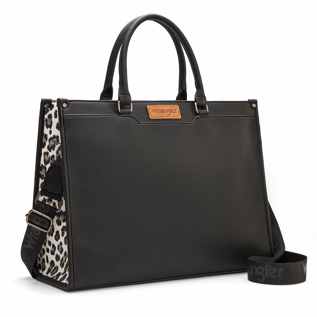 Wrangler Laptop Tote Bag for Women Western Style Work Crossbody Bag