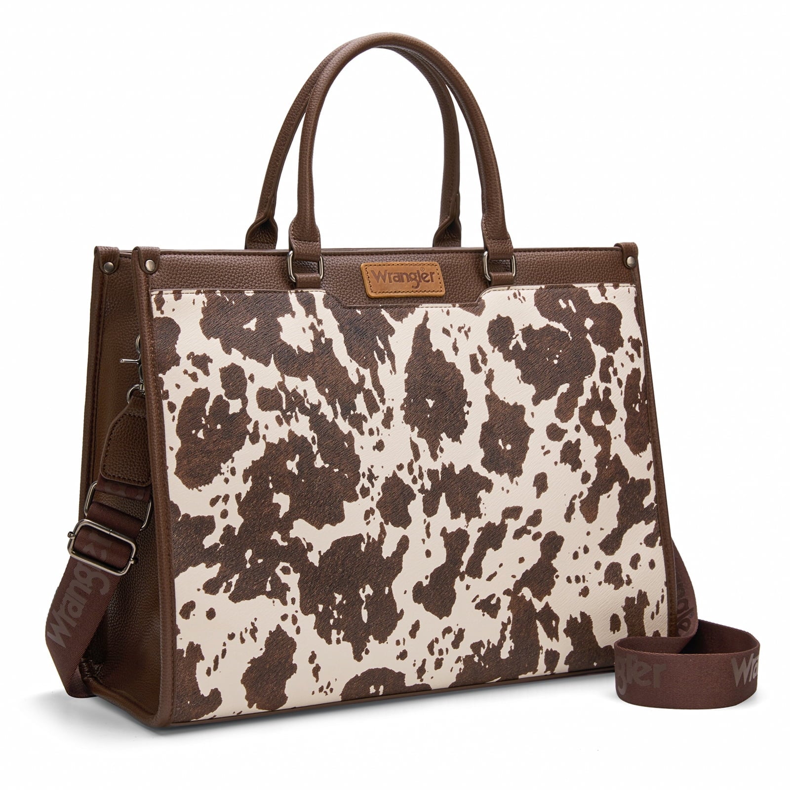 Wrangler Laptop Tote Bag for Women Western Style Work Crossbody Bag