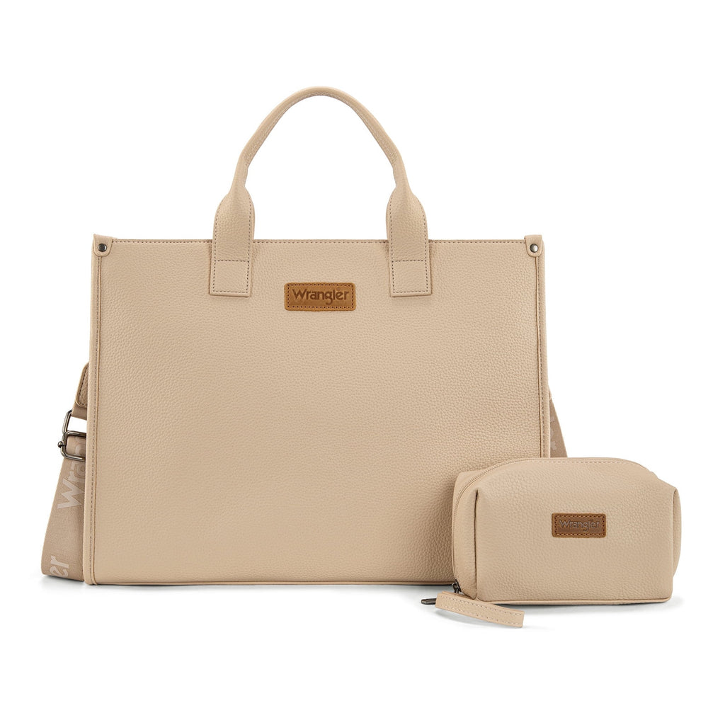 Wrangler Laptop Tote Bag for Women,15.6inch Carry All Work Laptop BagTote Bag with Water Bottle Bag Holder Nurse Bag Travel Essentials