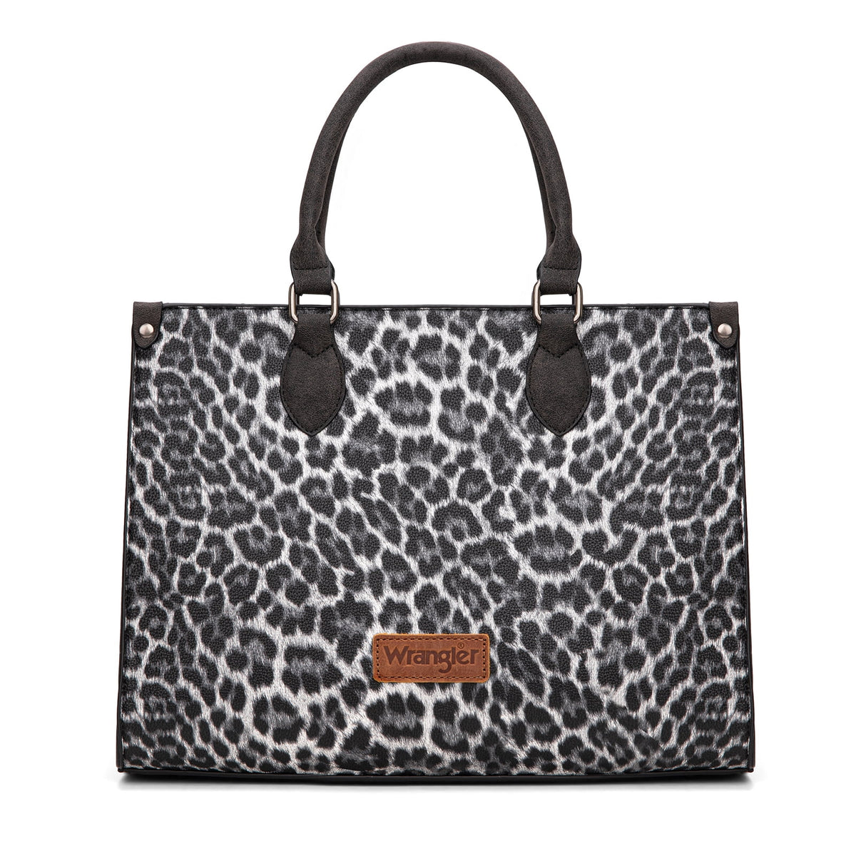 Wrangler Large Tote Bag for Women, Western Purse Work Shoulder Handbag with Crossbody Strap