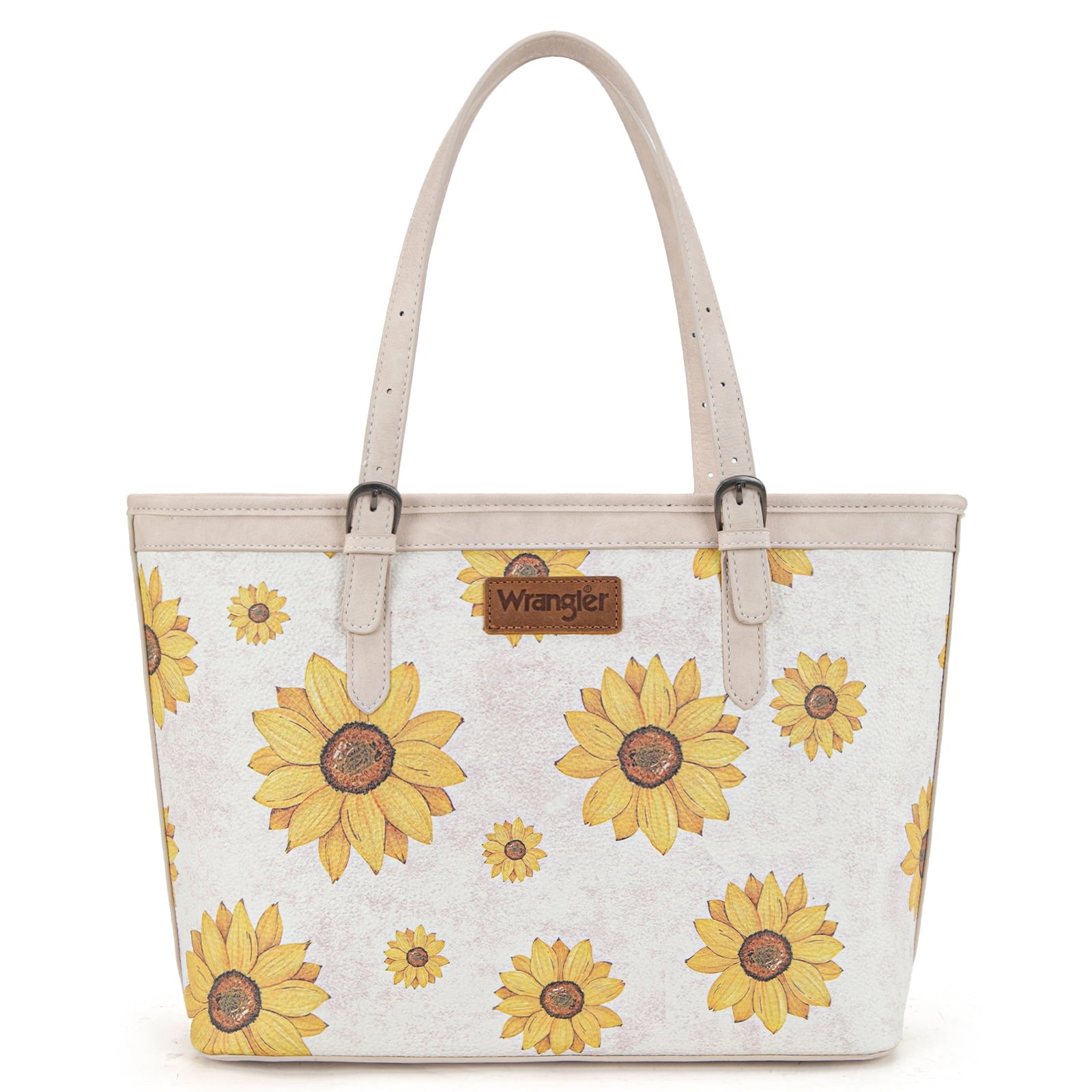 Montana West Women's Wrangler Tote Bag - Sunflower Floral Purse, Western Style Shoulder Bag, Ideal Memory-Keeper