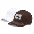 Wrangler Hat Set Unisex 2-Piece Trucker Hat for Men and Women Breathable Mesh Baseball Cap Structured 7-Panel Adjustable Snapback Outdoor Casual Fashion