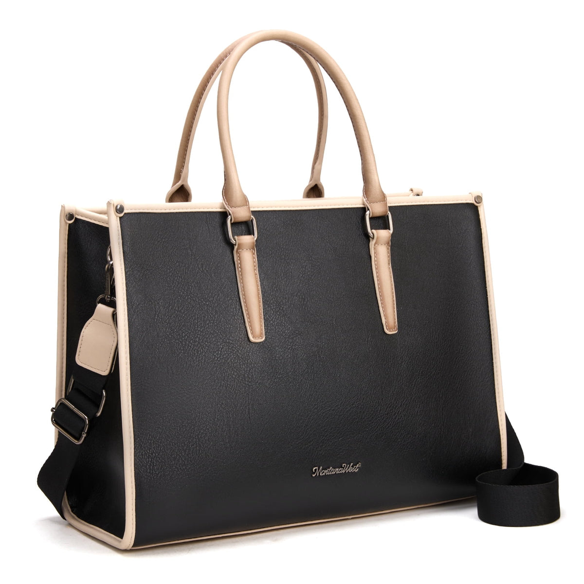 Montana West Laptop Tote Bag for Women 15.6 Inch Computer Bags Business Office Work Briefcase With Adjustable Shoulder Strap