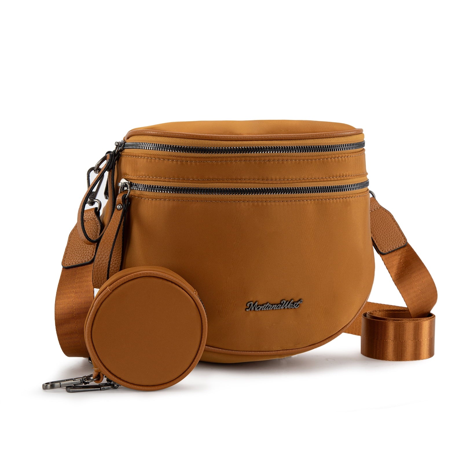 Montana West Large Crossbody Bags for Women Bum Bag Sling Purse with Adjustable Strap