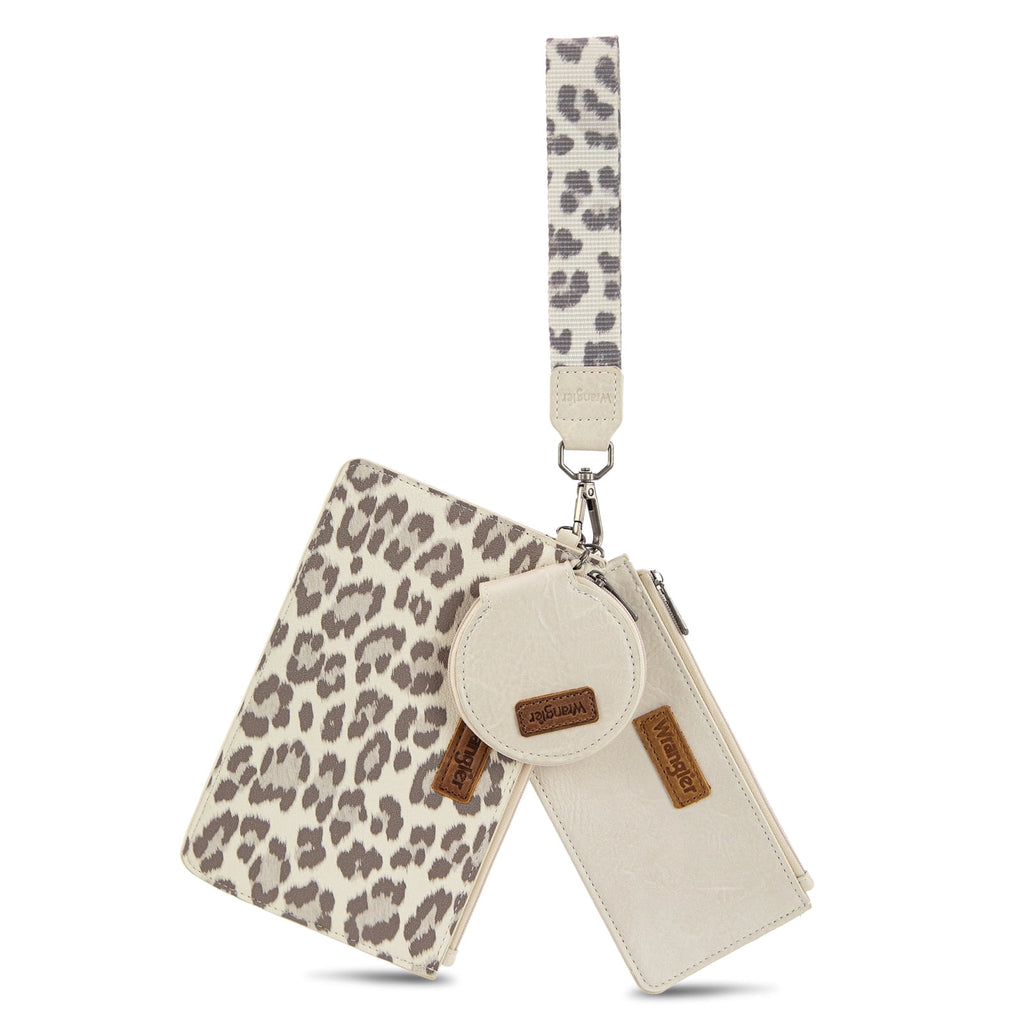 Wrangler Cute Animal Print Purse for Women Mini Fun Size Tote with Crossbody Strap Stylish and Versatile Animal Print Purse