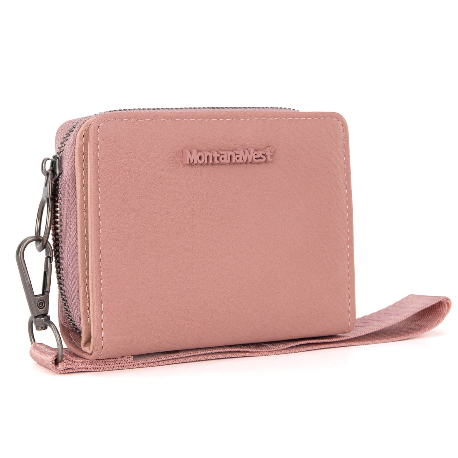 Montana West Small Wallet Woman with a Detachable Wristlet Brown Women's Wallet with Rfid Blocking Lining Minimalist Lightweight & Easy to Carry