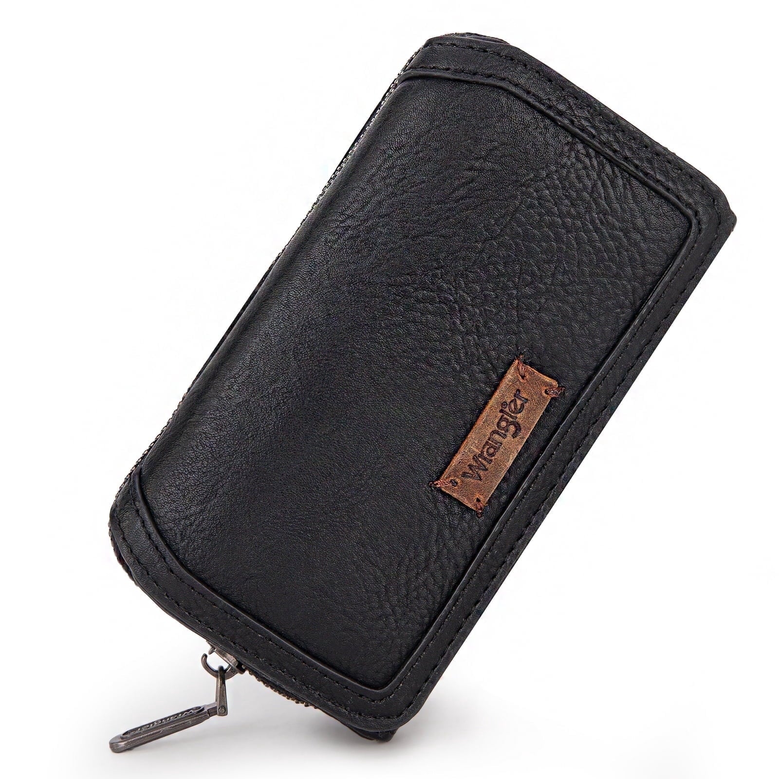 Wrangler Wallet Purse for Women Minimalist Wristlet Wallet with RFID Blocking Credit Card Holder