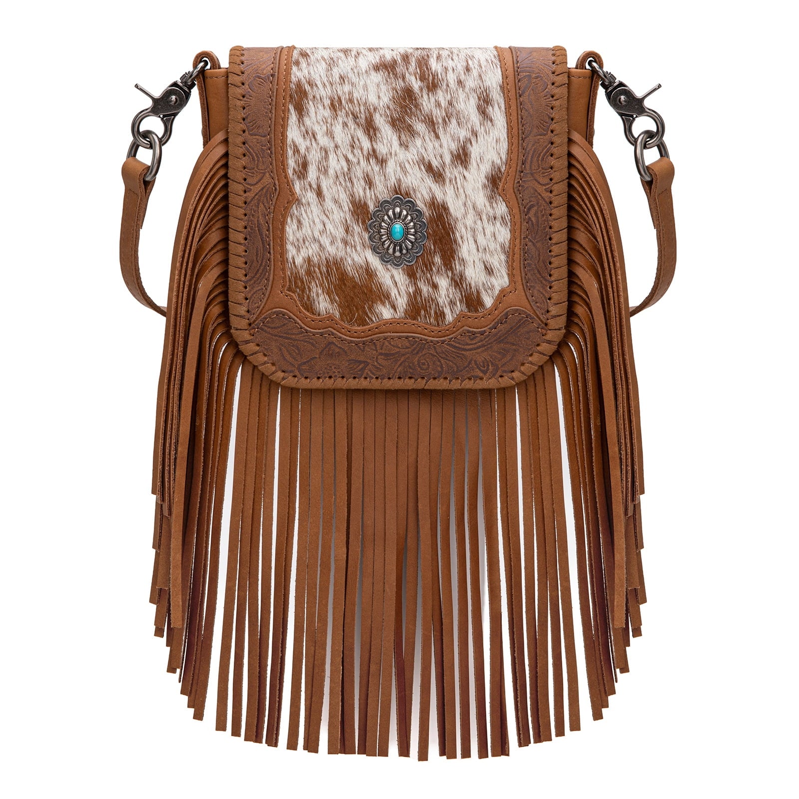 Montana West Western Purses for Women Stylish Crossbody Bag with Fashionable Tassel Fringe Design