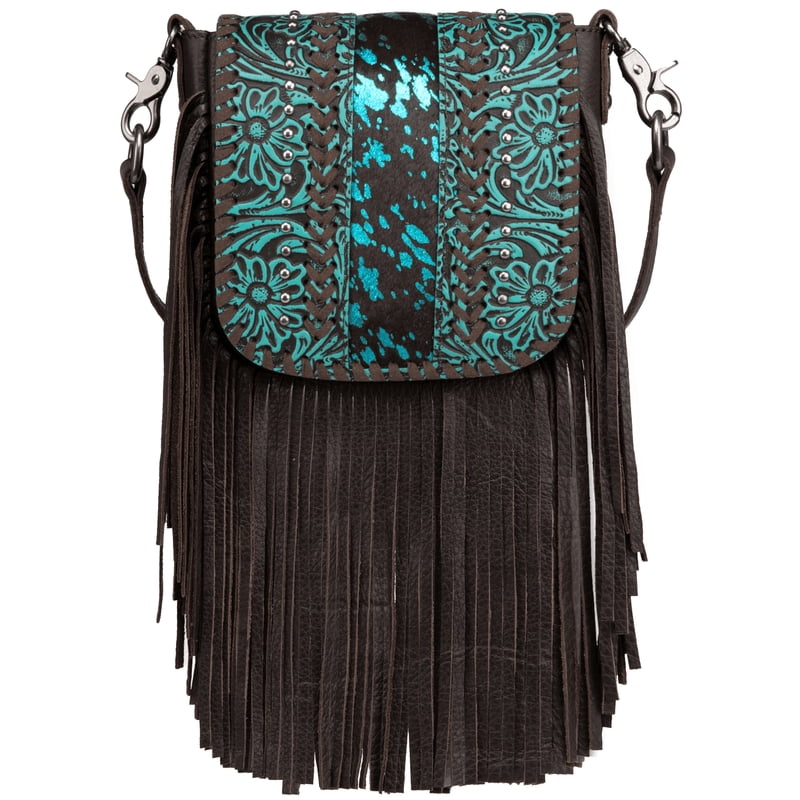 Montana West Western Purses for Women Stylish Crossbody Bag with Fashionable Tassel Fringe Design