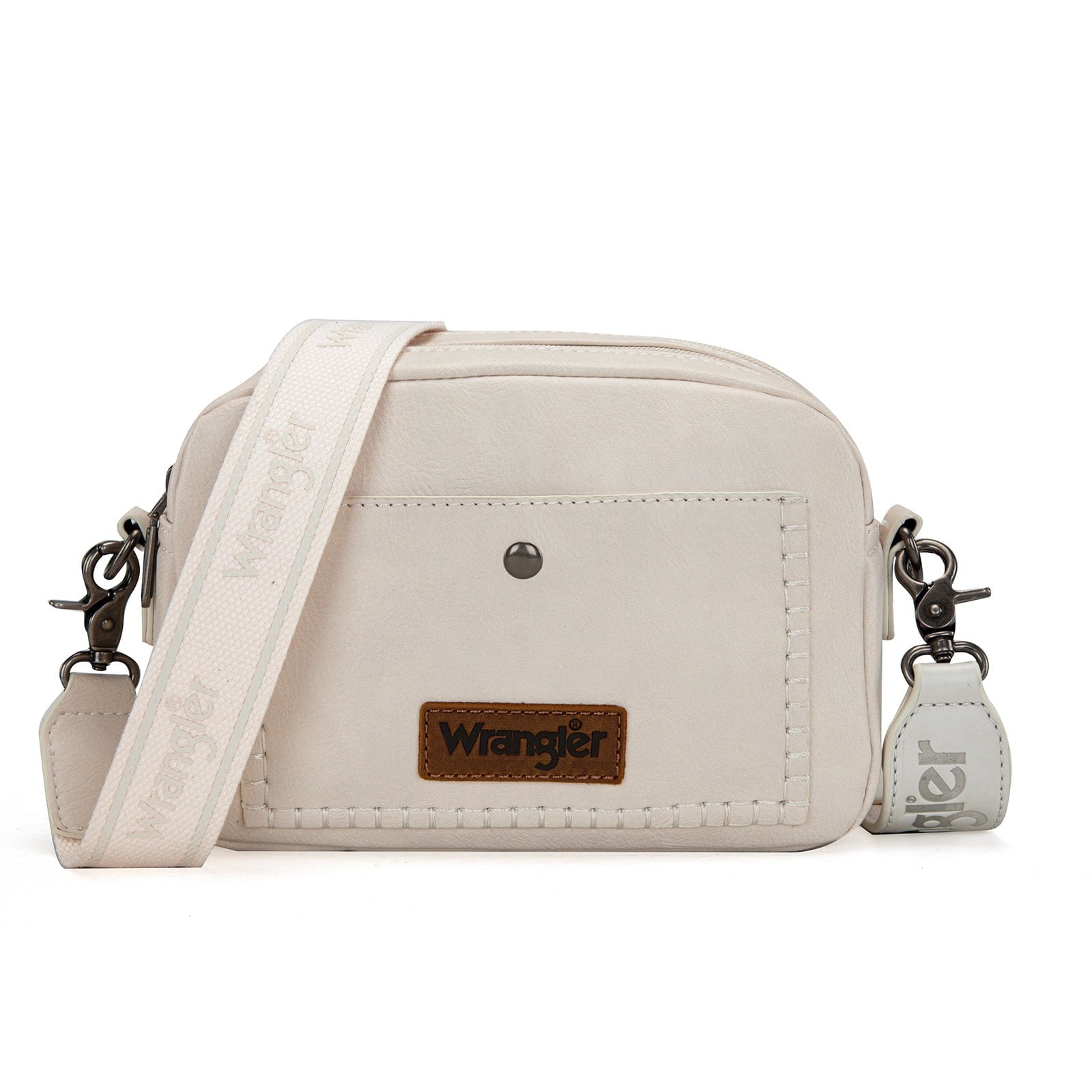 Wrangler Crossbody Purses for Women Trendy Camera Snapshot Bag with Wide Strap