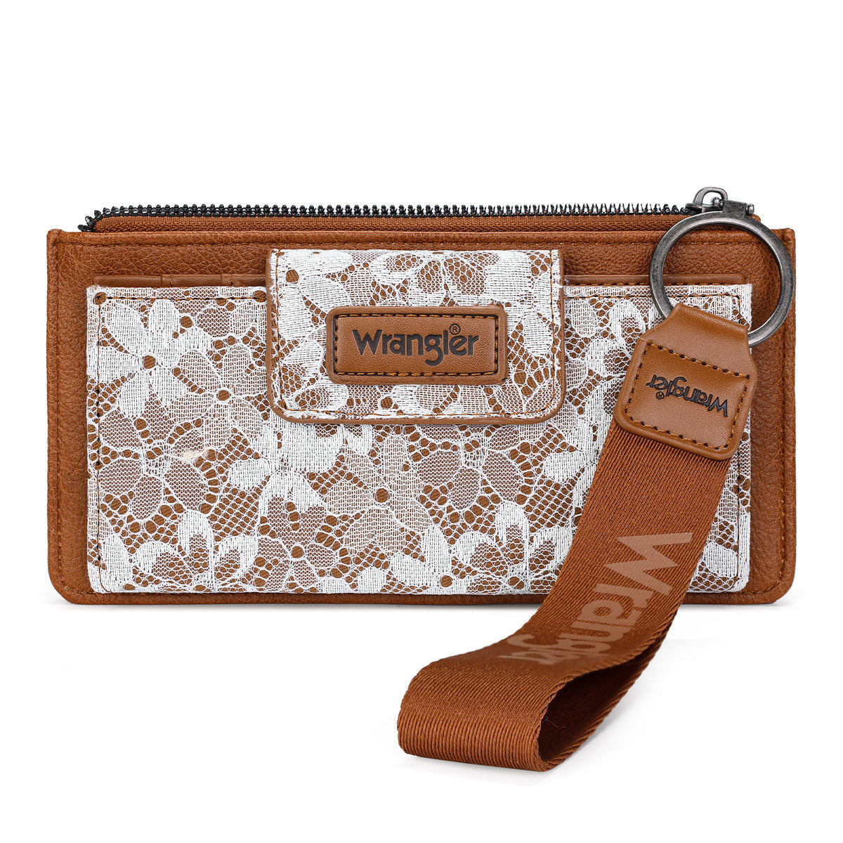 Wrangler Wristlet Wallet for Women with Phone Slot & RFID Protection & Smooth Zipper