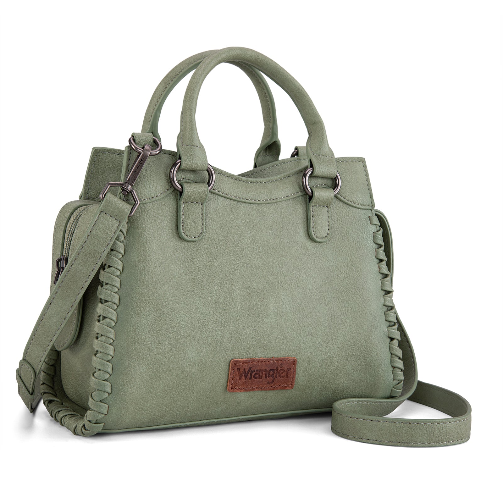 Wrangler Purses for Women Carry All Handbags Small Crossbody Purses with Zipper