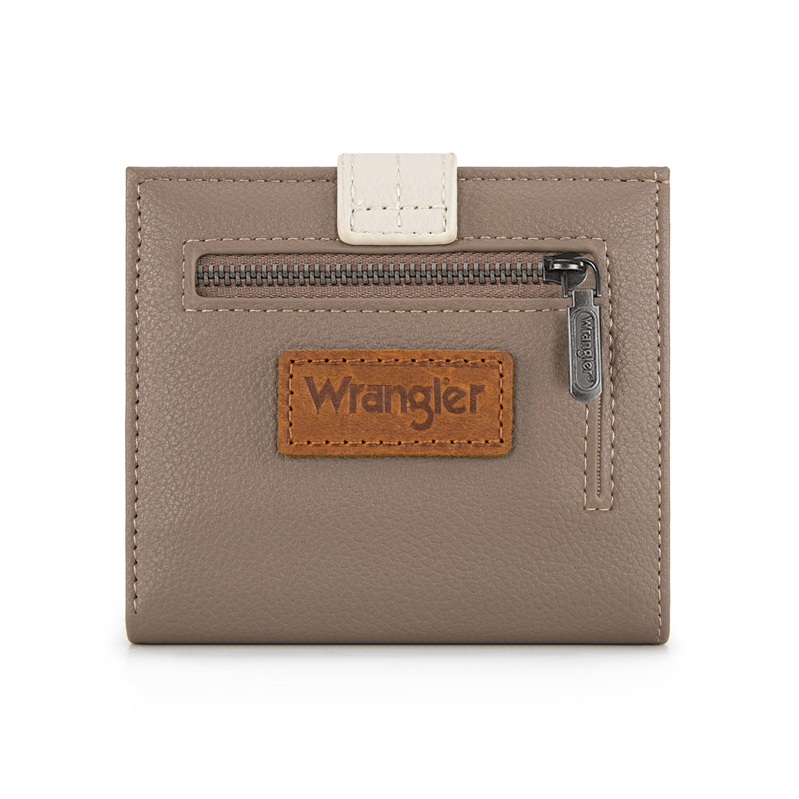 Wrangler Small Women's Wallet Slim Bifold Wallet RFID Credit Card Holder Minimalist Zipper Coin Pocket