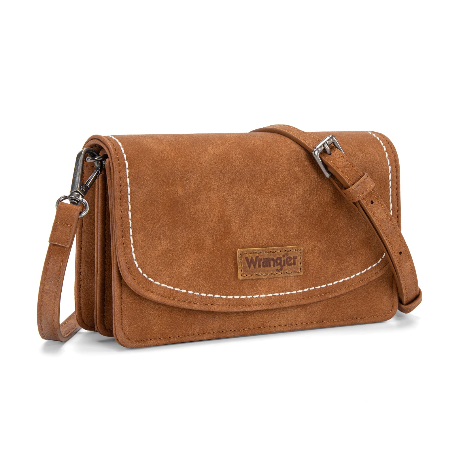 Wrangler Crossbody Bag for Women Small Wallet Purse RFID Blocking Clutch Phone Purse