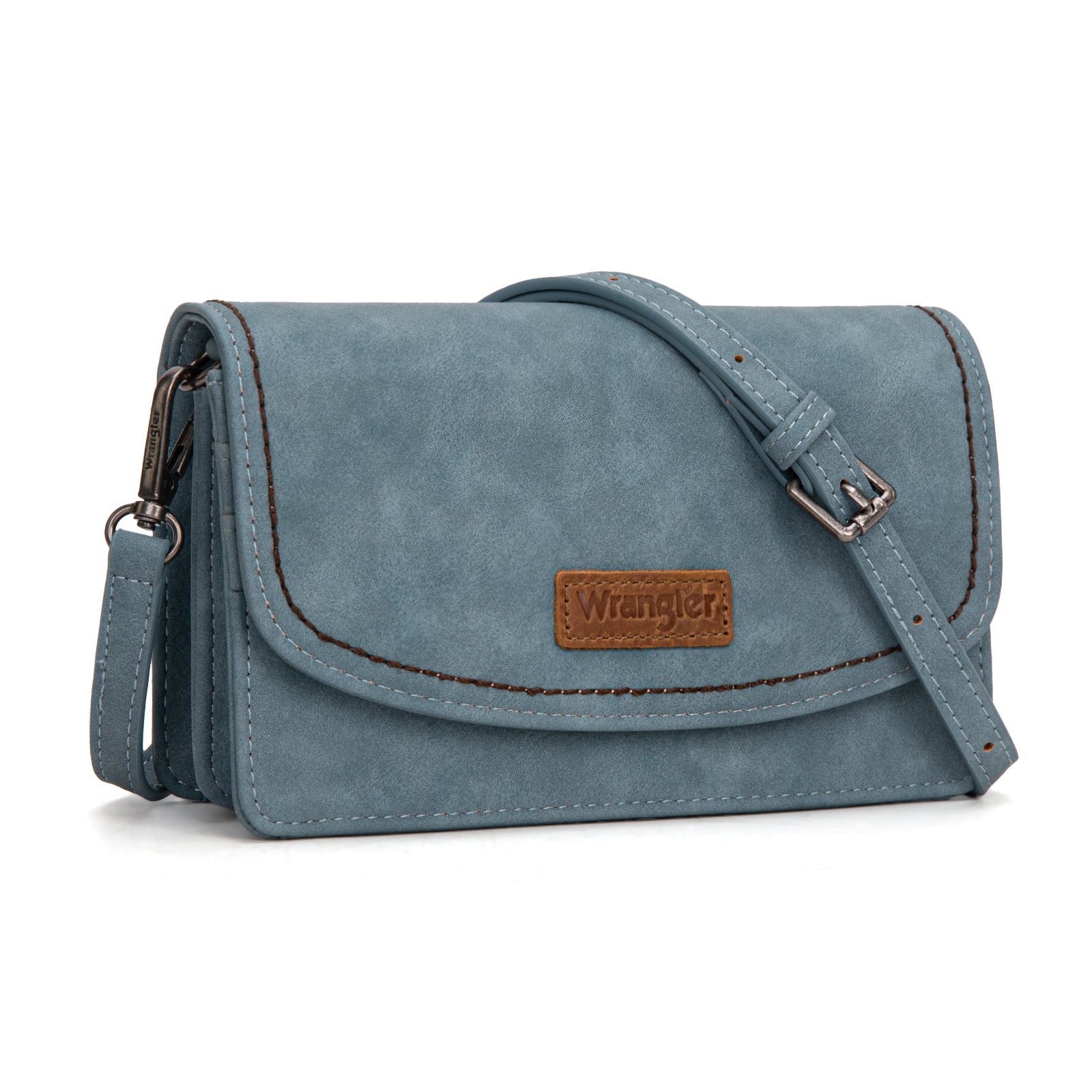Wrangler Crossbody Bag for Women Small Wallet Purse RFID Blocking Clutch Phone Purse