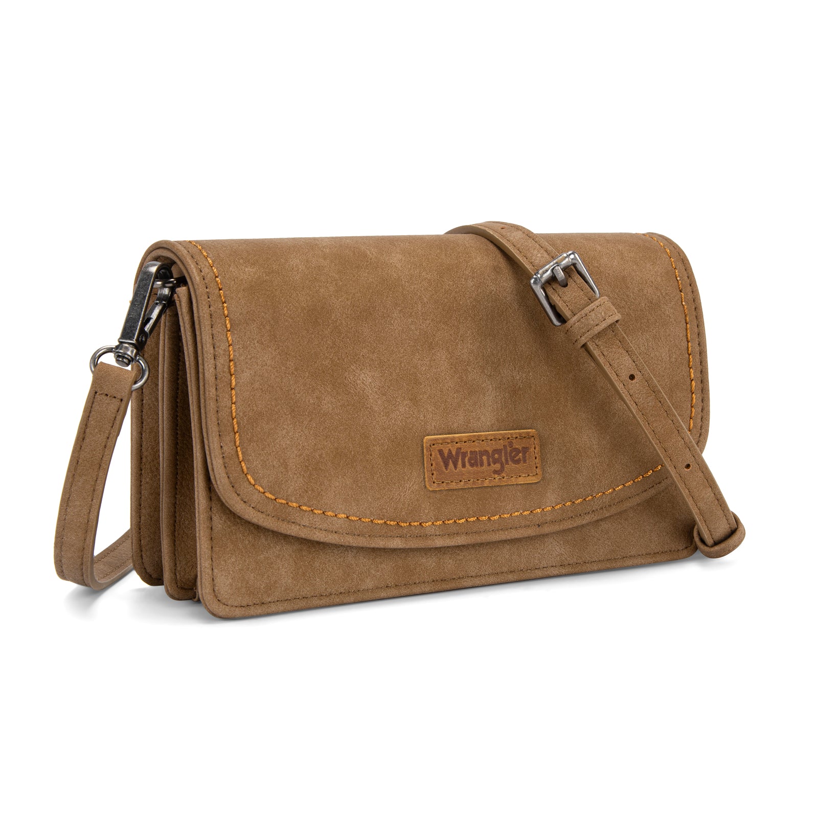 Wrangler Crossbody Bag for Women Small Wallet Purse RFID Blocking Clutch Phone Purse
