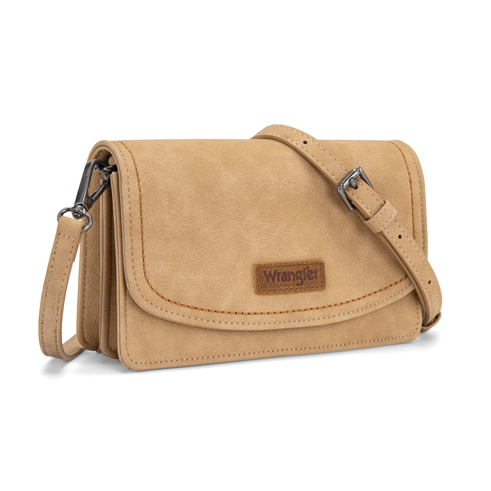 Wrangler Crossbody Bag for Women Small Wallet Purse RFID Blocking Clutch Phone Purse