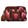 Wrangler Aztec Crossbody Bag for Women Multi Pocket Shoulder Bag Boho Cross Body Wallet Purse