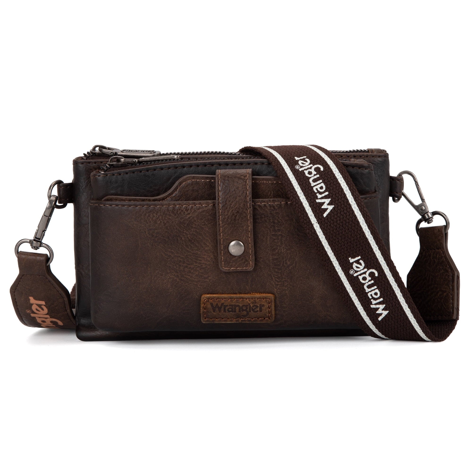 Wrangler Crossbody Bags for Women Shoulder Wallet Small Purse with Adjustable Guitar Straps