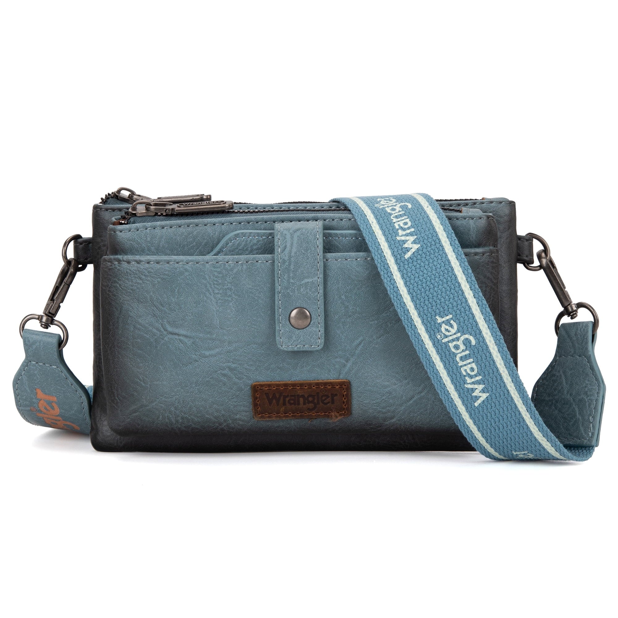 Wrangler Crossbody Bags for Women Shoulder Wallet Small Purse with Adjustable Guitar Straps