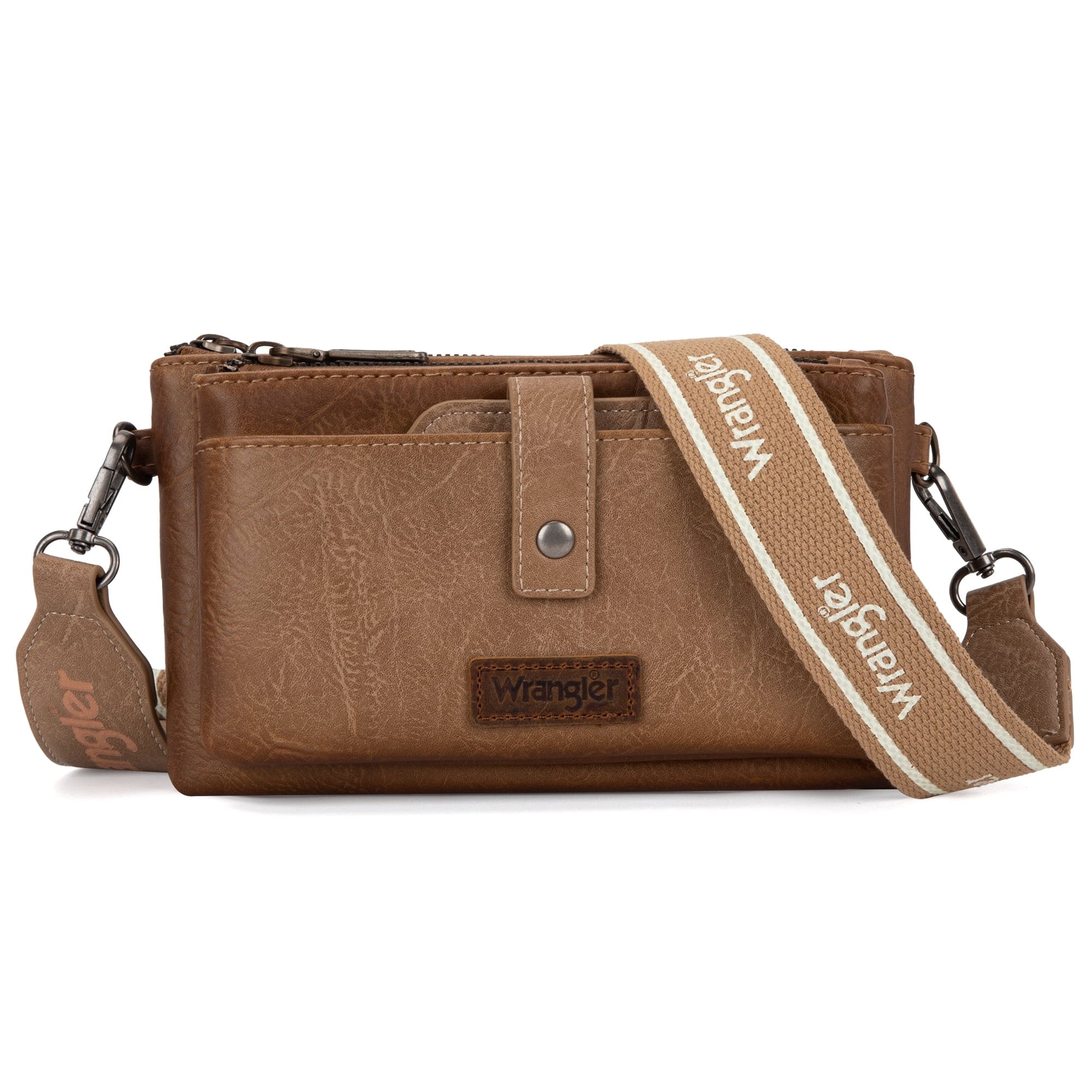 Wrangler Crossbody Bags for Women Shoulder Wallet Small Purse with Adjustable Guitar Straps