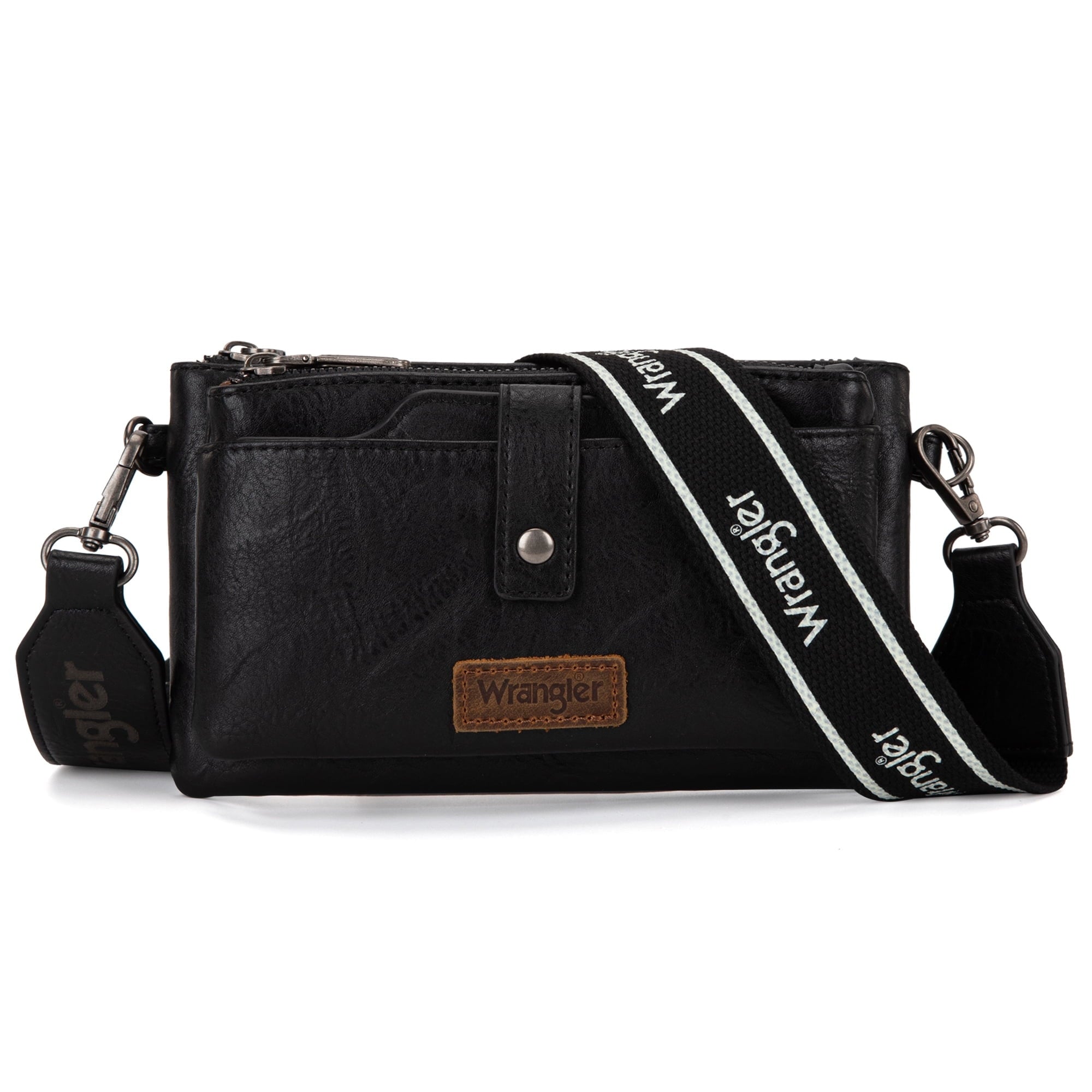 Wrangler Crossbody Bags for Women Shoulder Wallet Small Purse with Adjustable Guitar Straps