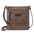 Wrangler Crossbody Bags for Women Western Hand Woven Satchel Purse