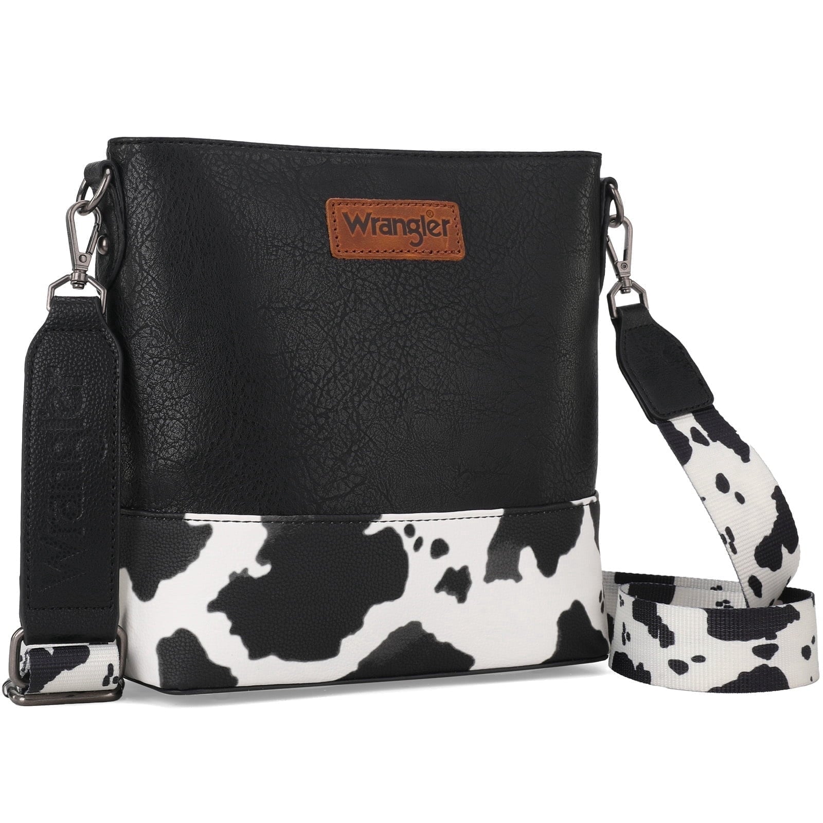 Wrangler Crossbody Purses for Women Two Tone Crossbody Bags Women Purses and Handbags